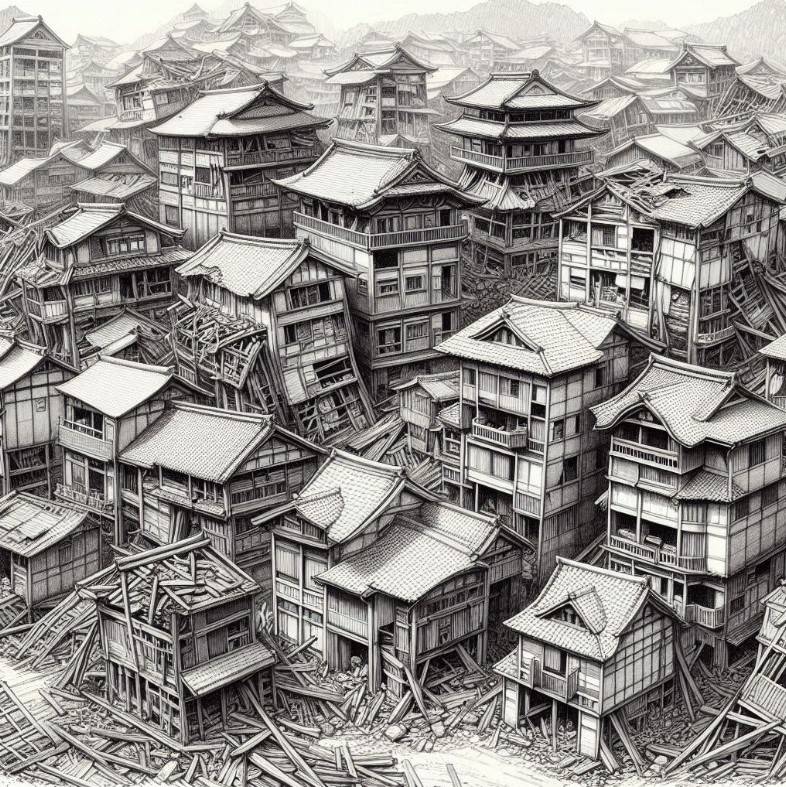 空き家が地震で倒壊し、災害保険が適用しなかった場合のリスクを考える